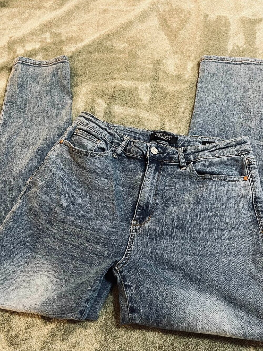 Judy Blue Boyfriend Fit Jeans Womens 13/31 High Rise Fading JB88397MD